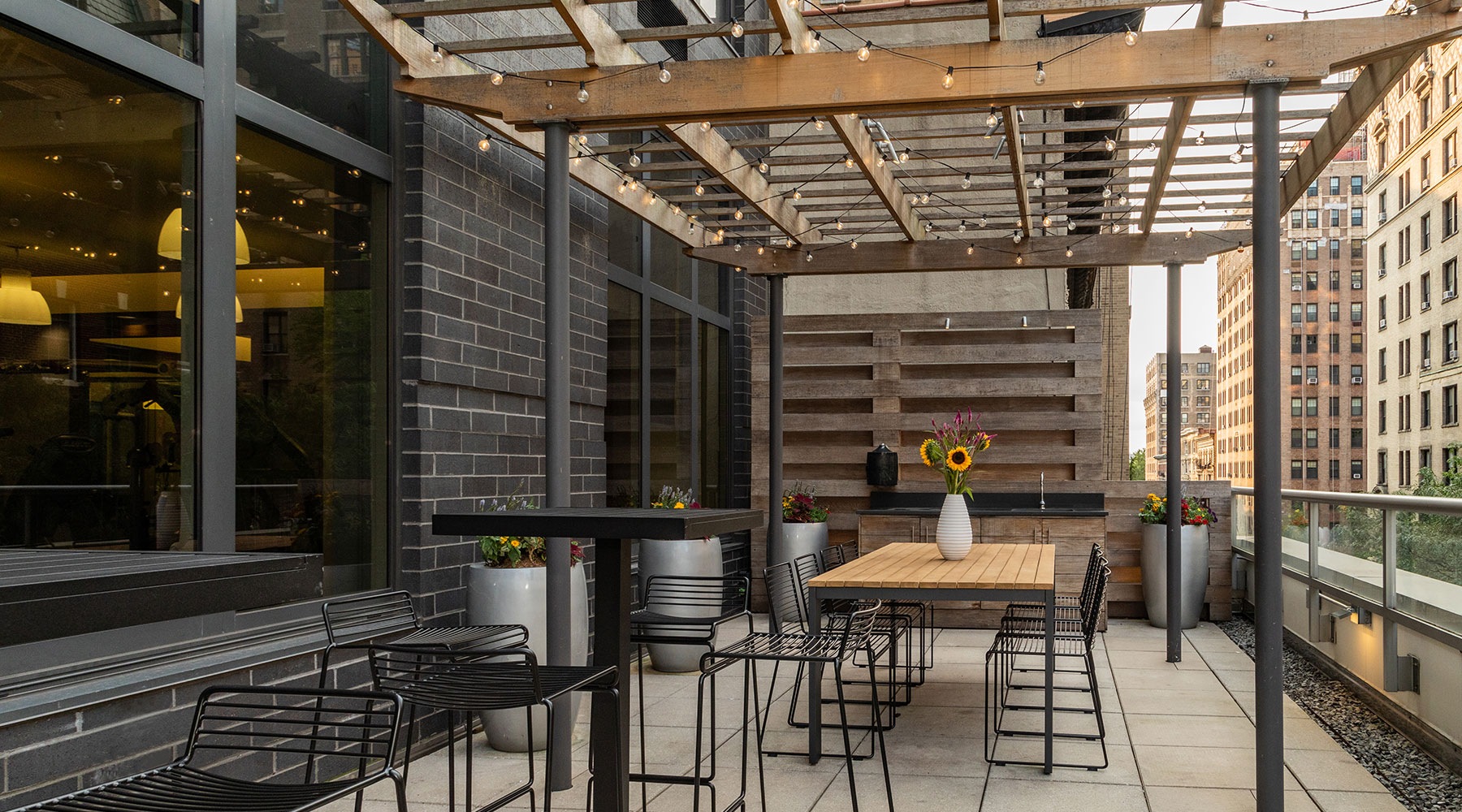 Designed for Modern Luxury nice patio with elevated view