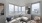 a living room with a large window